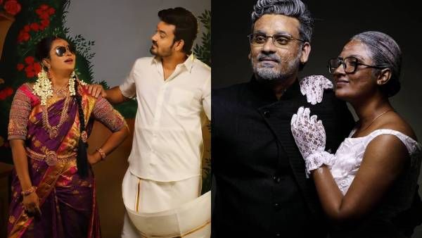 என்னதான் புருஷன் பொண்டாட்டியா இருந்தாலும்.. அசர வைத்த மைனா.. அசத்தல் போட்டோஸ்!