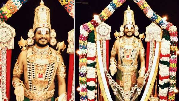 முழுசா திருப்பதி ஏழுமலையானாக மாறிய நித்யானந்தாவை பாருங்க... ஏன் இப்படி? என்ன காரணம்