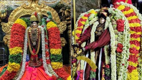 ஆண்டாள் சூடிய மாலை அணிந்து கள்ளழகர் வைகையில கால் பதிக்கும் நேரத்திலே...