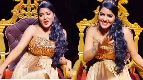 உட்கார்ந்த இடத்திலேயே இப்படியும் அப்படியும்.. ரசிகர்களை பரவசப்படுத்திய ரட்சிதா!