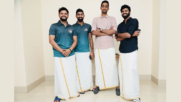 'தமிழன்டா எந்நாளும்!'... மாஸ் லுக்கில் சின்ன தல பதிவிட்ட வைரல் போட்டோ... 'தல' தோனி மட்டும் மிஸ்ஸிங்