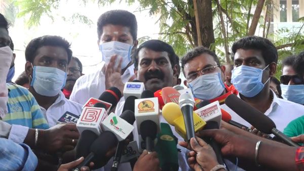 தேர்தல் ஆணையம் பணப்பட்டுவாடாவை கண்டுகொள்ளவில்லை.. வாக்களித்தபின் சீமான் ஆவேசம்!