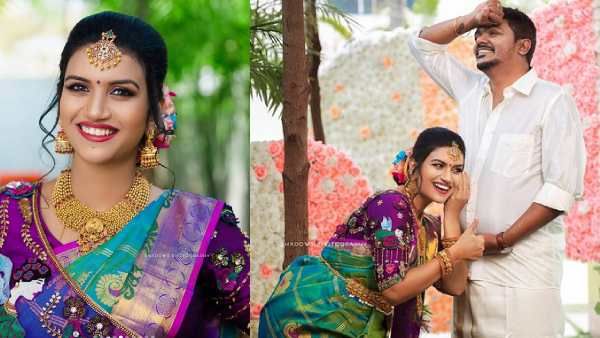 நிறை மாதத்தில்.. செம குத்தாட்டம்.. தோட்டமே கலங்கிப் போச்சே செல்லம்மா!