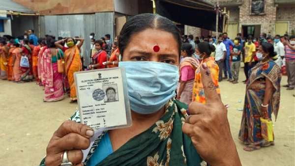 மேற்கு வங்க சட்டசபை தேர்தல்: 6 வது கட்ட வாக்குப்பதிவு நிறைவு - 79.04% வாக்குகள் பதிவு