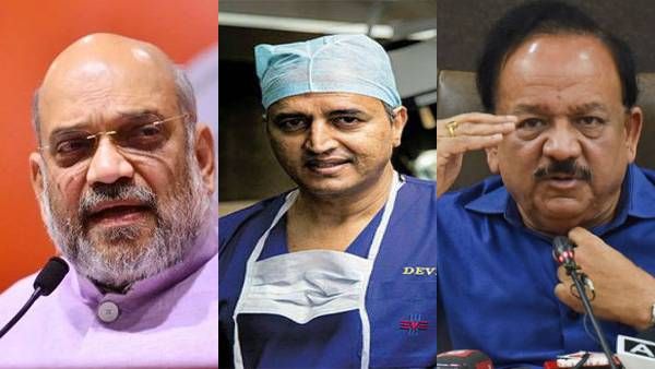 அமித் ஷா மீட்.. ஹர்ஷ வர்தனுக்கு செக்?.. சுகாதாரத்துறை அமைச்சராகிறாரா 