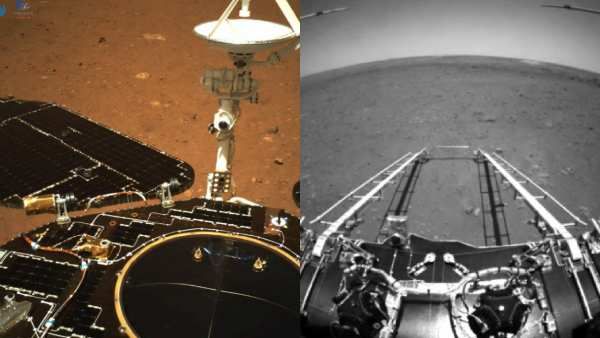 நல்லா பாருங்க.. இதுதான் செவ்வாய் கிரகம்.. பளிச்சென்று போட்டோ எடுத்து அனுப்பிய சீன ரோவர்