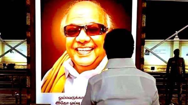 விடிந்தால் ரிசல்ட்... குடும்பத்தோடு கருணாநிதி நினைவிடத்திற்கு சென்ற மு.க ஸ்டாலின்