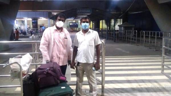 தாயகம் திரும்ப முடியாத சிவகங்கை காளிமுத்துவுக்கு பஹ்ரைனில் உதவிய அன்னை தமிழ் மன்றம்!