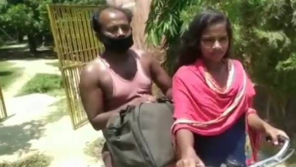 கடந்த ஆண்டு 1200 கிமீ தூரம் சைக்கிளில் அழைத்து வந்த ஜோதிகுமாரி.. இந்த ஆண்டு தந்தையை பறிகொடுத்த சோகம்