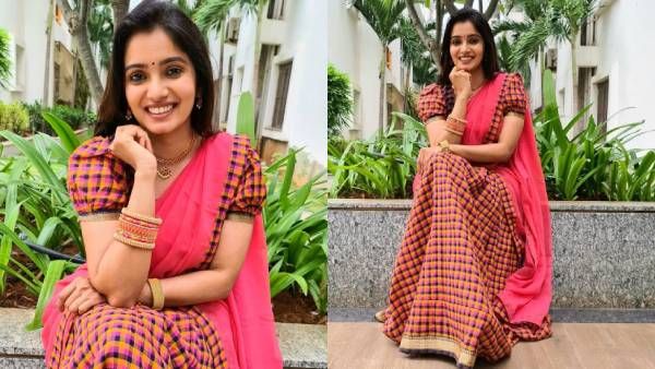 கால் மேல் கால் போட்டு.. கன்னத்தில் கை வைத்து.. கலக்கிய மலர்.. அப்படியே இருக்காங்க!