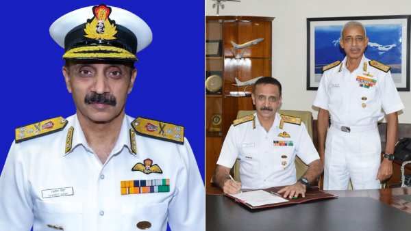 கடற்படை துணைத் தலைவராக பொறுப்பேற்ற வைஸ் அட்மிரல் நவ்னீத் சிங்