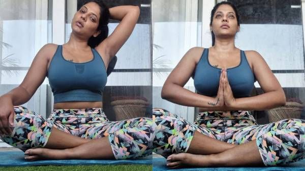 ரேஷ்மா செய்த யோகாசனம்.. பெருமூச்சு விட்டு வேடிக்கை பார்த்த ரசிகர்கள்!