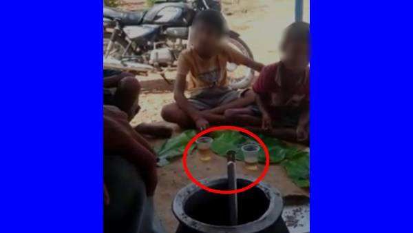 ஒதுக்குப்புறத்தில்.. பிஞ்சுகளுக்கு சரக்கை ஊற்றி.. வீடியோ எடுத்த 2 இளைஞர்கள்.. தூக்கிய போலீஸ்.. ஷாக்!