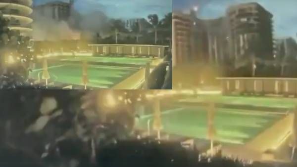 வெறும் 10 நொடிகள்,சடசடவென சரிந்த 12 மாடி கட்டிடம்.. அதிபர் உறவினர் மாயம்..என்ன நடந்தது? வீடியோ வைரல்