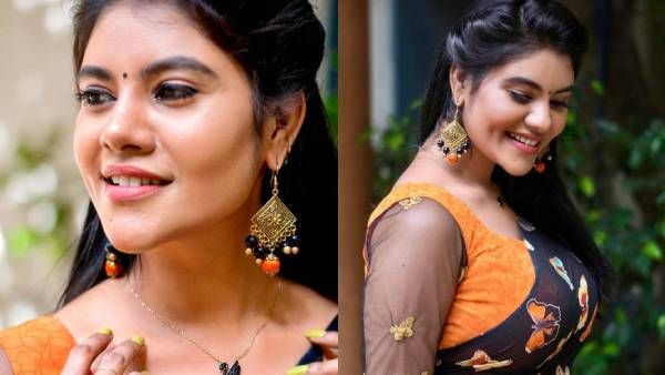 அங்க பார்க்காதீங்க.. பட்டாம்பூச்சியைப் பாருங்க.. ஸ்வீட் இம்சை செய்யும் நிவிஷா!