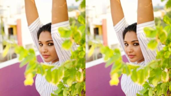 கையை தூக்கி.. கண்ணை காட்டிய சரண்யா துரோடி.. கேப்ஷன் வேற லெவல்!