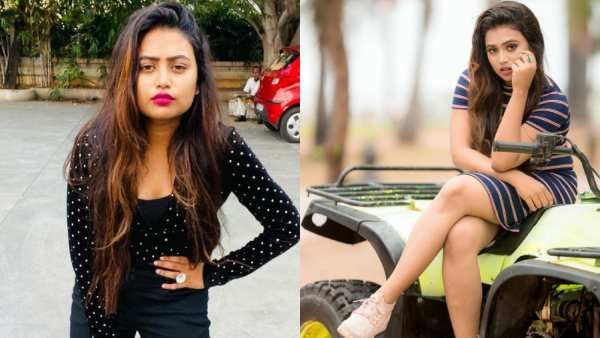 கால் மேல கால் போட்டு.. குனிந்து பார்த்த பரீனா.. செம கேப்ஷன் வேற!