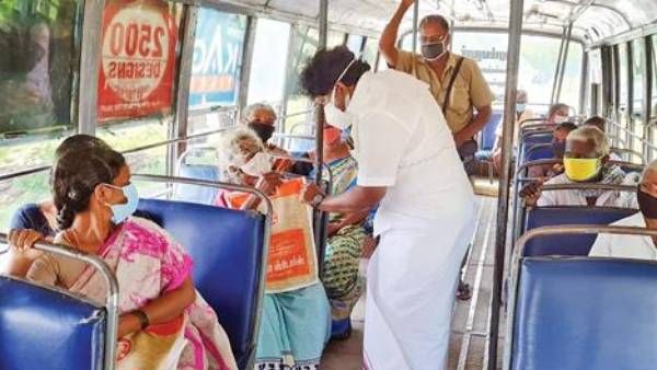 ''பாட்டியம்மா நல்லா இருக்கீங்களா.. நான் நம்ம ஊரு எம்.எல்.ஏ''.. அரசு பேருந்தில்.. அசந்துபோன பயணிகள்!