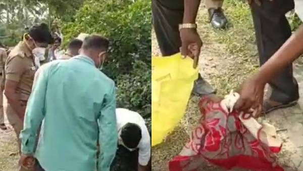 குப்பையில் இருந்து குப்பென்று வந்த வாடை.. கருகிய சடலம்.. அதிர்ந்த மக்கள்.. ஜோலார்பேட்டையில் பரபரப்பு