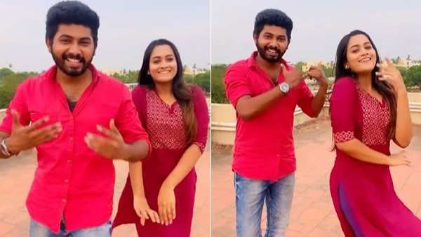 மொட்டை மாடியில்... அண்ணியுடன் ஆட்டம் போட்ட பாண்டியன் ஸ்டோர் கண்ணன்!