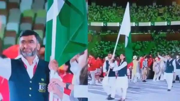 ஒலிம்பிக் அணிவகுப்பில்.. கொரோனா தடுப்பு விதிகளை மீறிய பாகிஸ்தான் வீரர்கள்.. வறுக்கும் நெட்டிசன்கள்!