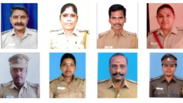சுகந்திரத் தினம்.. தமிழகத்தை சேர்ந்த 8 காவல் அதிகாரிகளுக்கு மத்திய அரசு விருது.. யார் யார்?