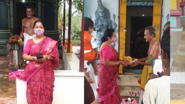 குலதெய்வத்தைப் போய் பார்த்து விட்டு வந்த ராதிகா.. மனசு நிறைஞ்சுருச்சு.. 43 வருஷமாச்சாம்!