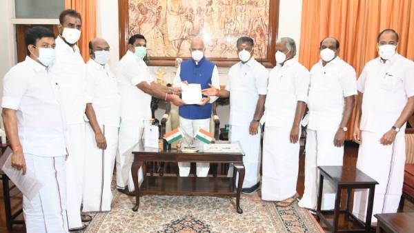 ஆளுநரை சந்தித்த எடப்பாடி பழனிச்சாமியிடம் உற்சாகம் மிஸ்சிங்.. பேட்டி முழுக்க ஒரே ஆதங்கம், குமுறல்!