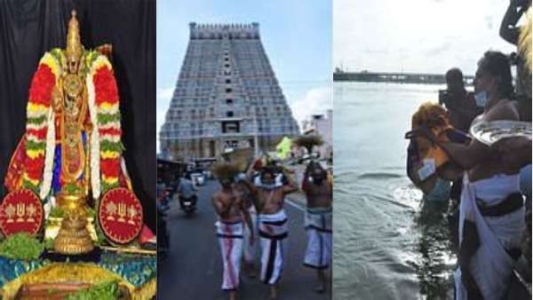 ஆடிப்பெருக்கு நாளில் காவிரி தங்கைக்கு சீர் வரிசை கொடுத்த ஸ்ரீரங்கம் நம்பெருமாள்