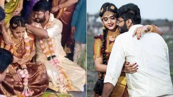 கணவருடன் கொஞ்சிக் குலாவி வீடியோ.. ஆடிக்கு முன்பே கல்யாணத்தை முடிச்சுக்கிட்ட சஹானா!