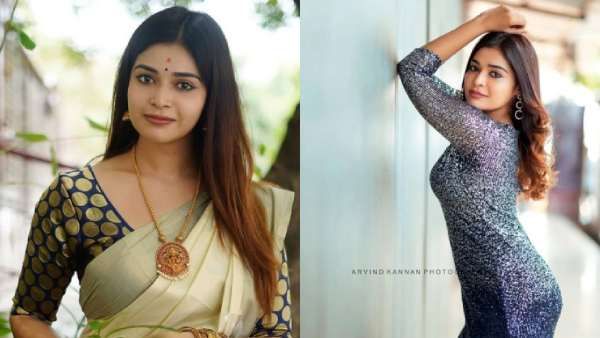 கையை தூக்கி வளைந்து நெளிந்த தர்ஷா குப்தா....அப்பாடா ..உச்சு கொட்டி ஓடோடி வரும் ரசிகர்கள்..