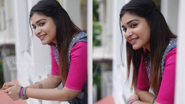 எட்டிப்பார்த்து... ஏக்கம் மூட்டி.. இன்பத்தை காட்டிய தர்ஷா.. ஓடோடி வந்த ரசிகர்கள்!