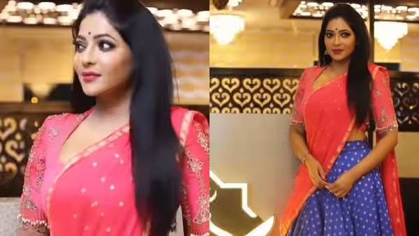 பாவாடை தாவணியில் பவ்வியமாக மாறிய ரேஷ்மா பசுபுலேட்டி...பார்த்ததும் பரவசமான ரசிகர்கள்..