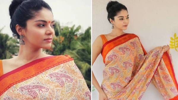 இடுப்பில் கைவைத்து திரும்பிய சனம் ஷெட்டி.. மூச்சடைத்துப் போன ரசிகர்கள்!