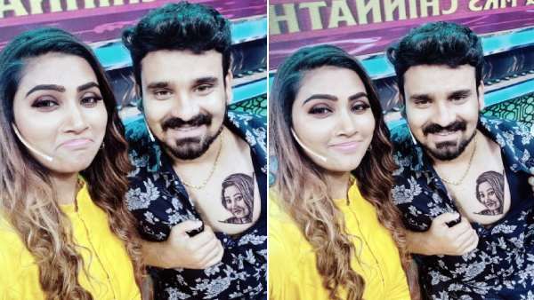 பாப்பா நெஞ்சுல மைனா.. மகிழ்ந்து நெகிழ்ந்து கொஞ்சிய நந்தினி!