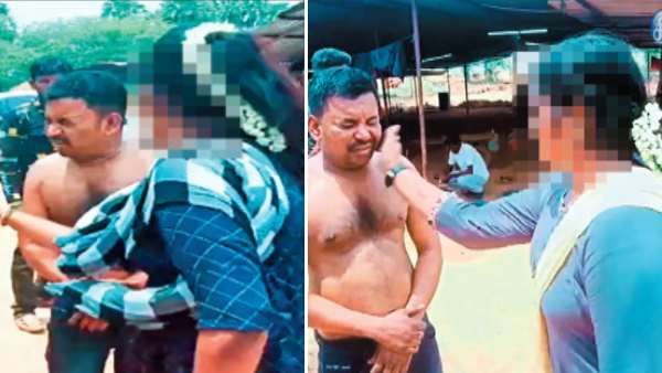 ‘ஏண்டா என்னை இப்படி தப்பா வீடியோ எடுத்தே’.. டார்ச்சர் தந்தவரை சுற்றி சுற்றி தாக்கிய பெண்கள்