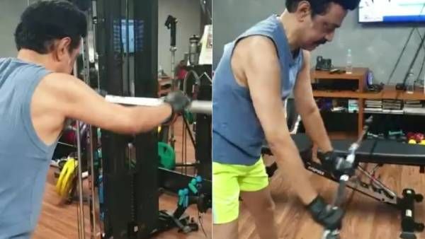 டிவியில் செய்திகள் கேட்டபடி, ஜிம்மில் உடற்பயிற்சி செய்யும் முதல்வர் ஸ்டாலின்! வைரலாகும் வீடியோக்கள்