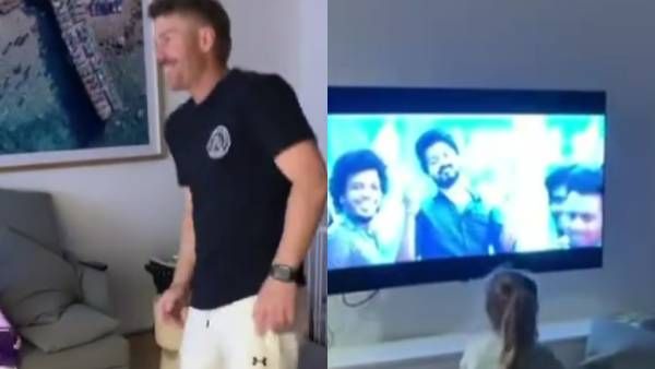 வாத்தி கம்மிங்.. செம ஆட்டம் போட்ட டேவிட் வார்னர்.. விஜய் ரசிகர்கள் உற்சாகம்