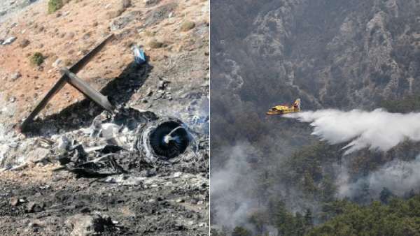 துருக்கியில் வேகமாக பரவும் காட்டுத்தீ.. உதவிக்கு சென்ற ரஷ்ய விமானம் விபத்து.. 8 பேர் பரிதாப பலி!