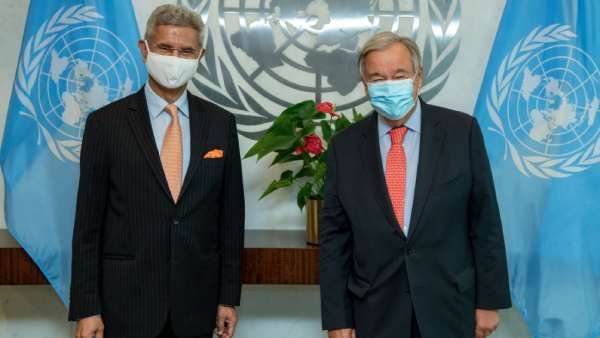 ஆப்கான் நிலைமை தொடர்பாக ஐ.நா. பொதுச்செயலாளர் குட்டரெஸுடன் மத்திய அமைச்சர் ஜெய்சங்கர் ஆலோசனை!