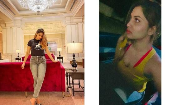 உள்ளே சிவப்பு.. வெளியே மஞ்சள்.. காருக்குள்ளே கலக்கும் ஷிவானி.. சுற்றி சுற்றி வலம் வரும் ரசிகர்கள்!