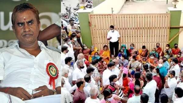 வேலுமணி வீட்டில் அதிமுக எம்எல்ஏக்கள்.. போலீசாருடன் தொண்டர்கள் ரகளை.. 