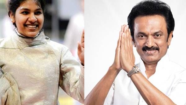 அடுத்த ஒலிம்பிக்கில் இதே வாளை வைத்து வெல்லுங்கள்: பவானிதேவியை நெகிழ்ச்சியில் ஆழ்த்திய ஸ்டாலின்