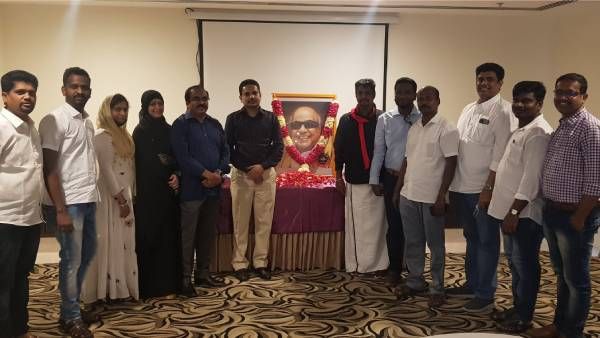 துபாயில் அமீரக திமுக சார்பில் முன்னாள் முதல்வர் கருணாநிதி 3-ம் ஆண்டு நினைவு நிகழ்ச்சி