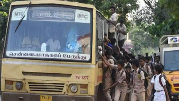 செப். 1 முதல் பள்ளி, கல்லூரி மாணவர்கள் அரசு பேருந்துகளில் இலவசமாக பயணிக்கலாம்.. தமிழக அரசு அறிவிப்பு