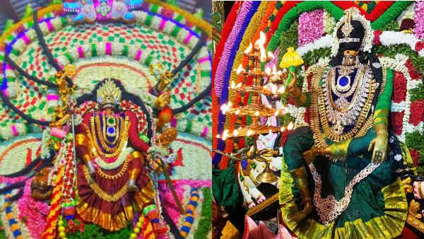 குலசை தசரா : முத்தாரம்மன் கோவிலில் மாலை அணிய குவியும் பக்தர்கள் - கொடியேற்றம், சூரசம்ஹாரம் காணத் தடை