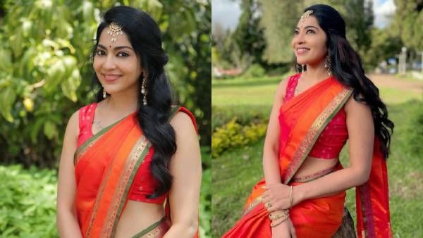 எடுப்பாய் இருப்பதை மறைக்காமல் காட்டி வாழ்த்து சொன்ன ரம்யா