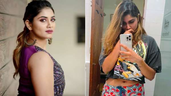 குனிந்து பார்த்த ஷிவானி... குதர்க்கமாக கலாய்க்கும் நெட்டிசன்கள்