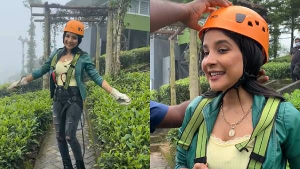 ஜில் கிளைமேட்டில்... ஜில்லரிக்க வைத்த சாக்ஷி அகர்வால்