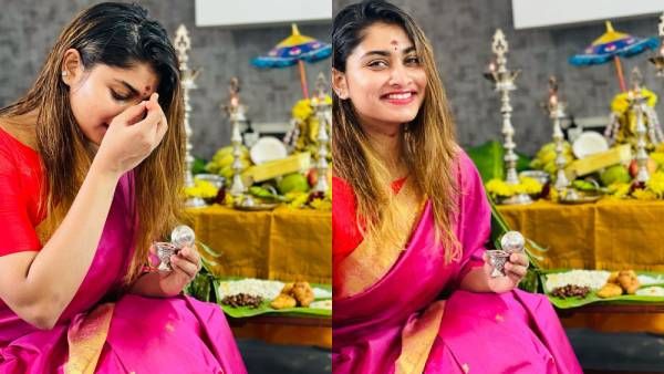 புடவையில் புல்லரிக்க வைத்த ஷிவானி...புதுசாய் பார்த்து ரசிகர்கள் தவிப்பு